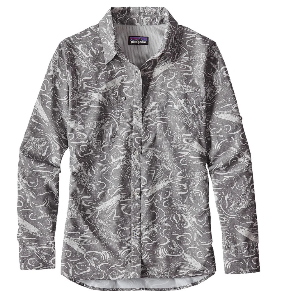 Patagonia Women’s Long Sleeved Sol Patrol Shirt, Large, Style #84261